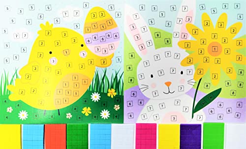 Make 2 Easter Mosaics - Decorate Your Own - Easter Craft Kit
